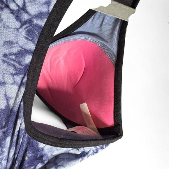 Victorias Secret Pink Blue Marble Cool And Comfy Push Up Bra NWT 34D - Picture 3 of 5